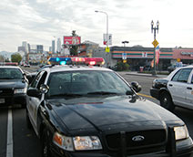 police car